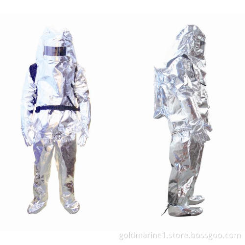 Heat-insulation suit for firefighting